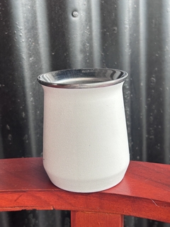 Mate Acero Simil Stanley - tienda online