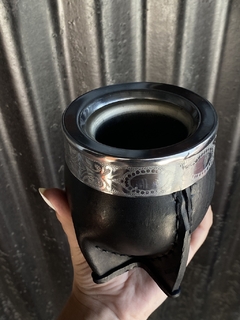 Mate Imperial Cuero y Acero