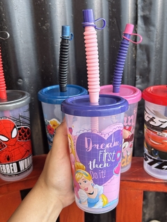 Imagen de Vaso con Sorbete Corrugado