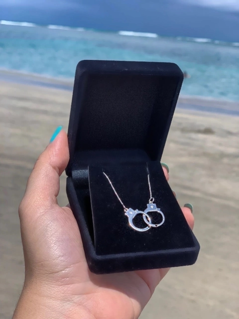 COLAR DE ALGEMAS - Prata 925