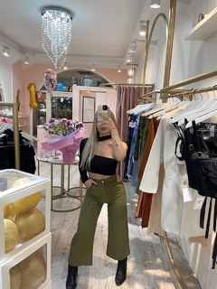 Pant baby olive