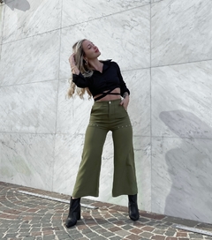 Pant baby olive - comprar online