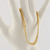 Pulseira Masculina Ouro 18k Grumet Dupla 6.7 19 Cm Novidade na internet