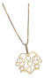 Colar Feminino Veneziana 0.7 Coração Meninos Ouro 18k 40 Cm