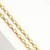 Cordão De Ouro 18k 750 Feminino 70 Cm Corrente Cadeado 3.2 - comprar online