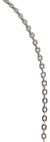 Colar Ouro Branco 18k 750 Bailarina 1.2 40 Cm Maciço