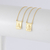 Escapulário Masculino Ouro 18k 750 Cadeado Dupla Face 60 Cm na internet