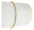 Pulseira Feminina Bailarina 1.5 16 Cm Ouro 18k Certificado G