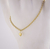 Imagem do Pulseira Feminina Ouro 18k 16 Cm Elos Portugueses E Coração