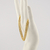 Pulseira Masculina Ouro 18k Grumet Dupla 6.7 19 Cm Novidade
