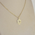 Corrente Cadeado Ouro 18k 750 Medalha Estrela De David 60 Cm - Joie Joias Finas