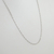 Colar Ouro Branco 18k 750 Corrente Cadeado 1.9 70 Cm Maciço - Joie Joias Finas