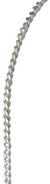 Colar Grumet 1.4 Ouro Branco 18k 750 50 Cm Diamantado Maciço