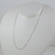 Colar Grumet 1.4 Ouro Branco 18k 750 45 Cm Diamantado Maciço