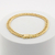 Pulseira Masculina Ouro 18k Grumet Dupla 6.7 19 Cm Novidade - Joie Joias Finas