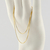 Colar Feminino Ouro 18k Corrente Veneziana 0.8 50 Cm Cordão