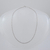 Corrente Grumet Ouro Branco 18k 750 70 Cm Diamantado Maciço - comprar online