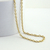 Colar De Ouro 18k 750 Feminino 60 Cm Corrente Cadeado 3.2 na internet