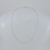 Colar Ouro Branco 18k 750 Elos Portugueses 1.5 40 Cm Maciço - comprar online