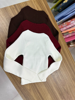 Blusa tricô premium - comprar online