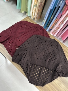 Blusa dupla tricô premium