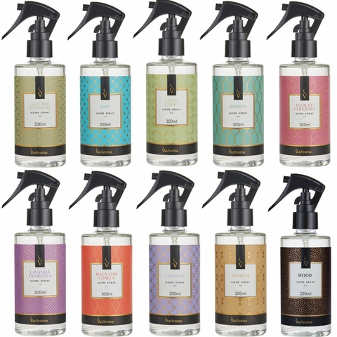 Home Spray Para Ambientes Antimofo Via Aroma 200ml - A Sua Escolha