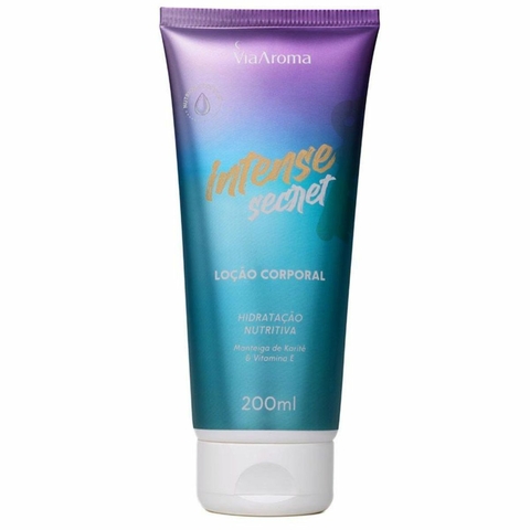 Intense Secret Loção Corporal Hidratante 200ml Via Aroma