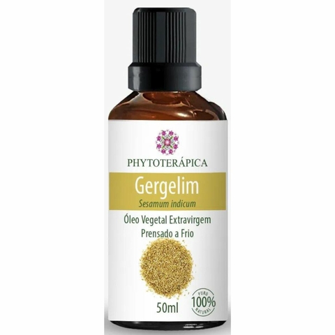 Oleo Vegetal De Gergelim Extra Virgem - Phytoterapica 50ml