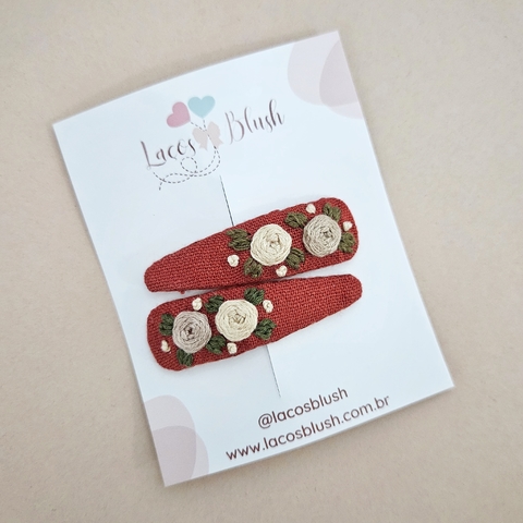 TIC TAC CLÁSSICO COM BORDADO NUDE | PAR