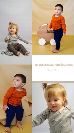 Curva de Dúo body Americano y Pantalón California