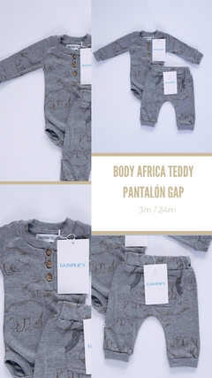 Curva Body africa y pantalón gap
