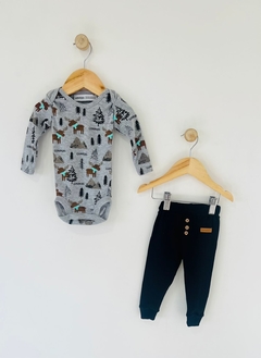 Curva Body americano y pantalón carterita - comprar online