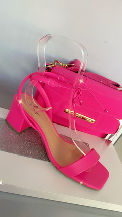SANDALIA ELI BRAGA PINK TORNOZELO - comprar online