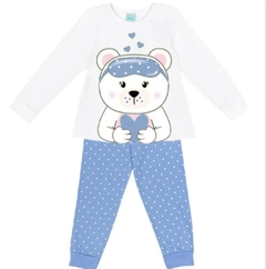 Pijama Longo Urso - comprar online