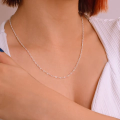 Corrente Prata Singapura Fio 2mm - comprar online