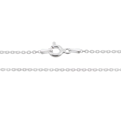 Corrente Prata Cadeado 1mm - comprar online