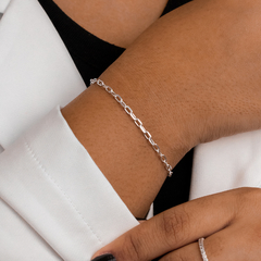 Corrente Prata Cartier 3mm - loja online