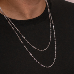 Corrente Prata Cartier 3mm - comprar online