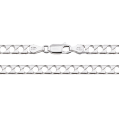 Corrente Prata Grumet Quadrada 2,5mm - loja online