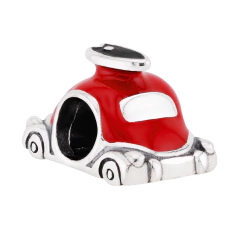 Berloque Prata Fusquinha + Prancha Resinado Vermelho - comprar online