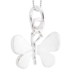 Pingente Prata Borboleta Lisa - comprar online
