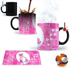 Taza Mágica Personalizada Pantera Rosa 16