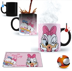 Taza Mágica Personalizada Daisy y Donald 53