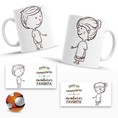 2 Tazas Personalizadas Compañeros de Aventuras 11
