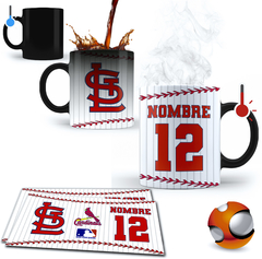 Taza Personalizada Personalizada Beisbol Cardinals 01