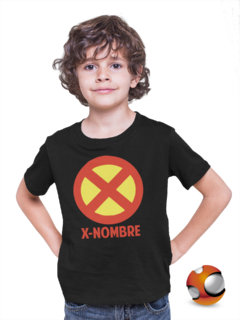 Playera para niño, niña o adulto X-Men Personalizada Todas Las Tallas