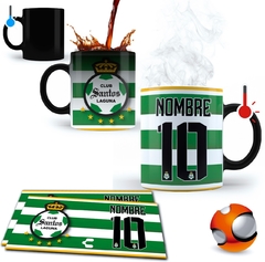 Taza Mágica Personalizada Santos 02