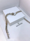 Choker de cobra com strass