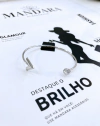 bracelete de coração ajustável - aço inox