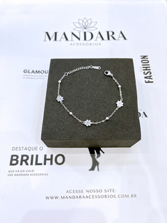pulseira de florzinhas - comprar online